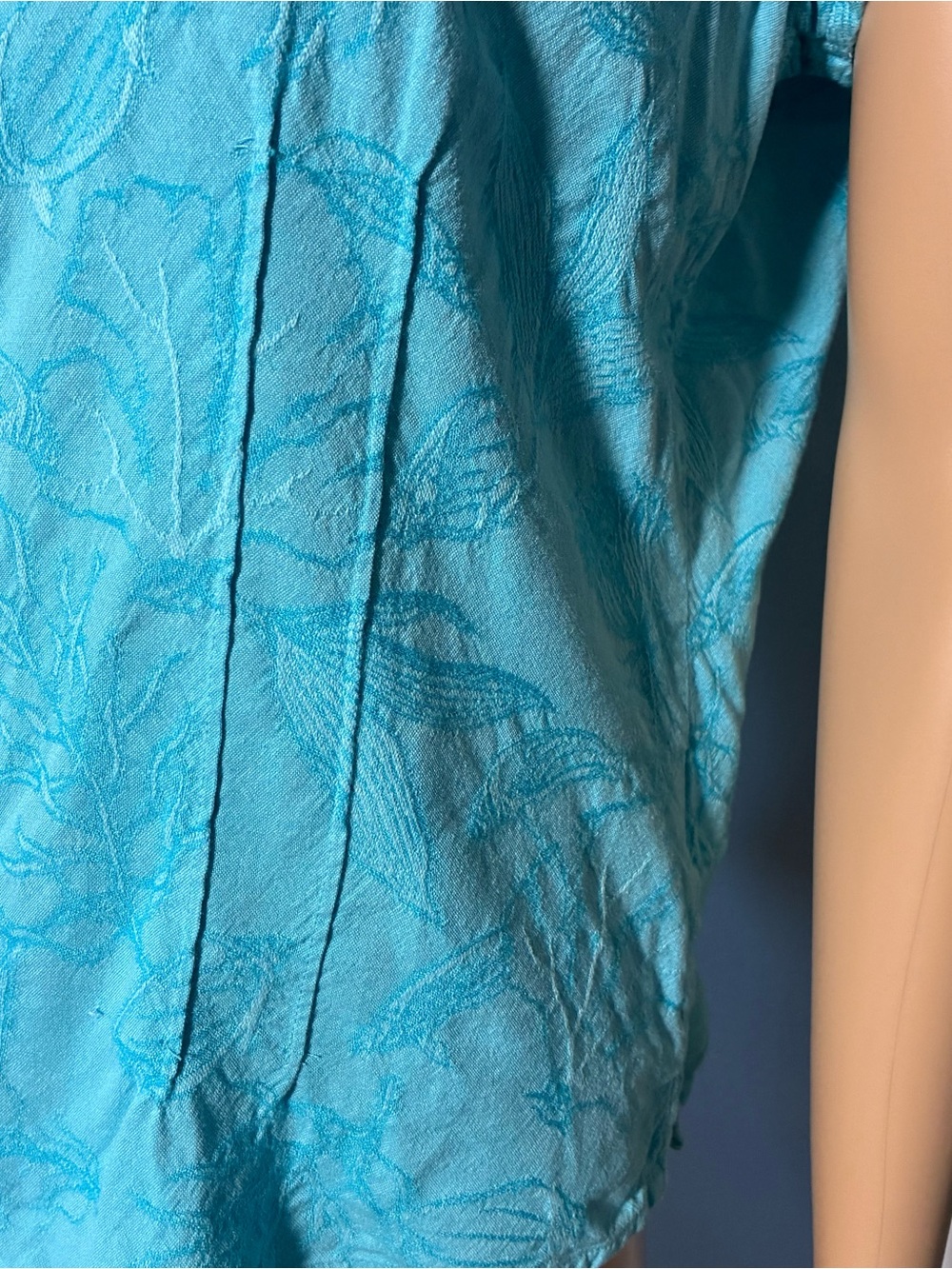 Columbia Sportswear Women's Shirt L River Resort Blue Button Up Embroidered - Picture 8 of 8